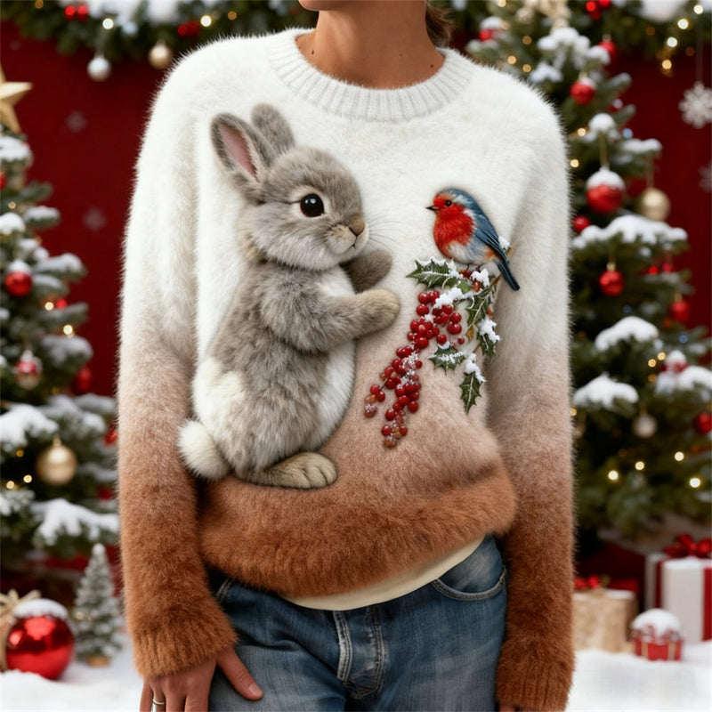 Pull au design réfléchi