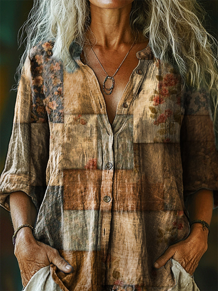 Chemise au design gracieux