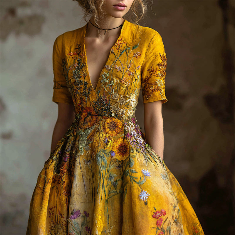 Robe au design élégant