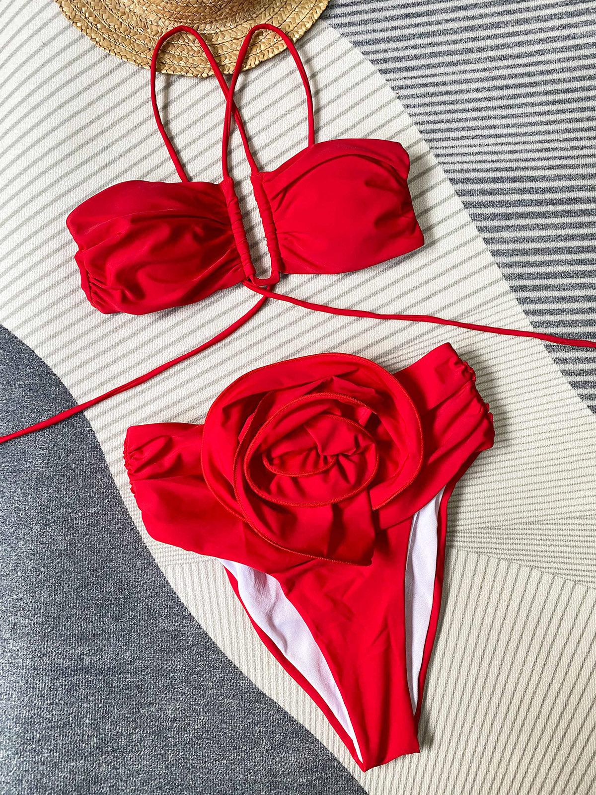 Crispina® | Bikini With Halter Neck and Detail