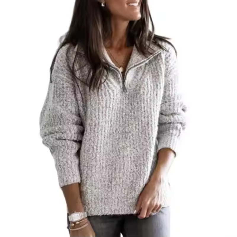Pull au design réfléchi