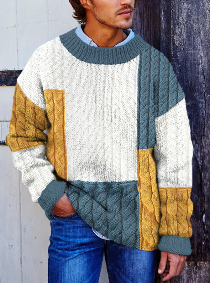 Pull au design classique