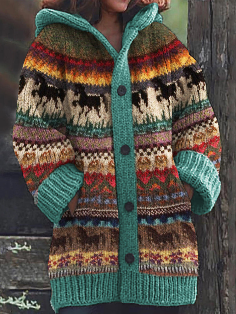 Cardigan au style vintage intemporel