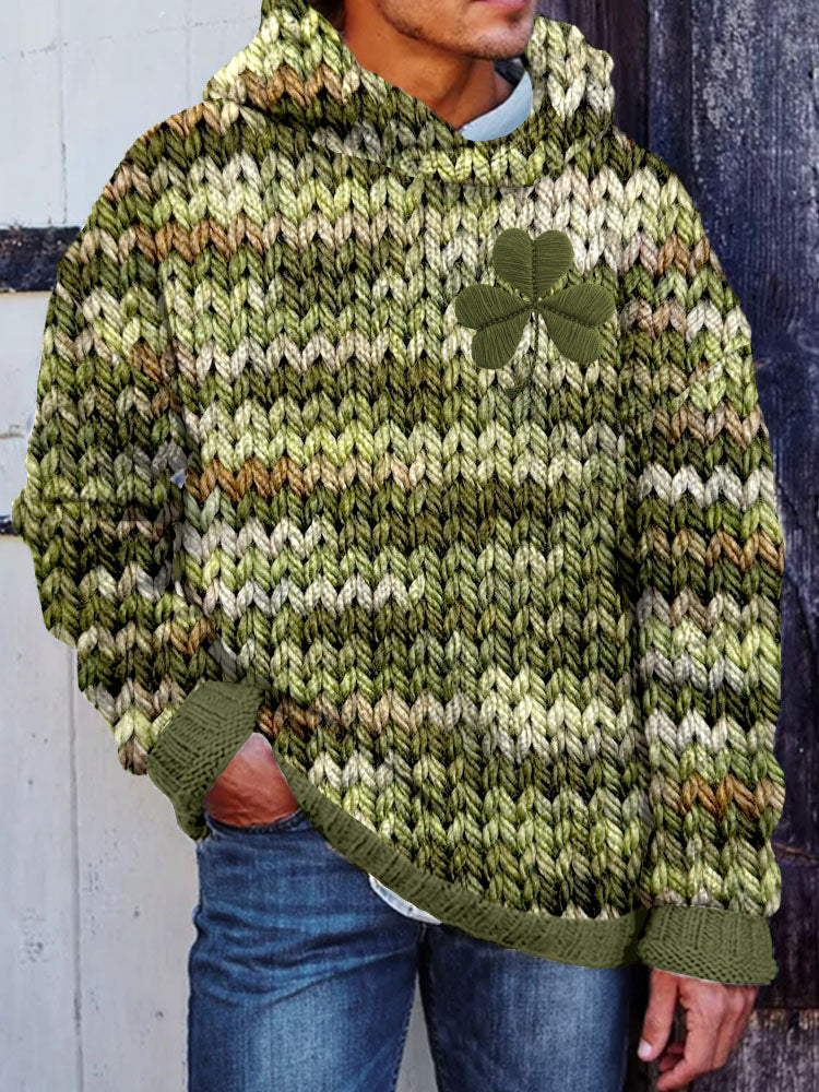 Pull au design réfléchi