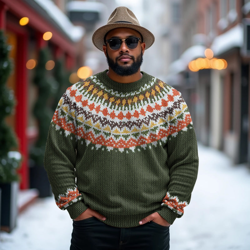 Pull au design réfléchi