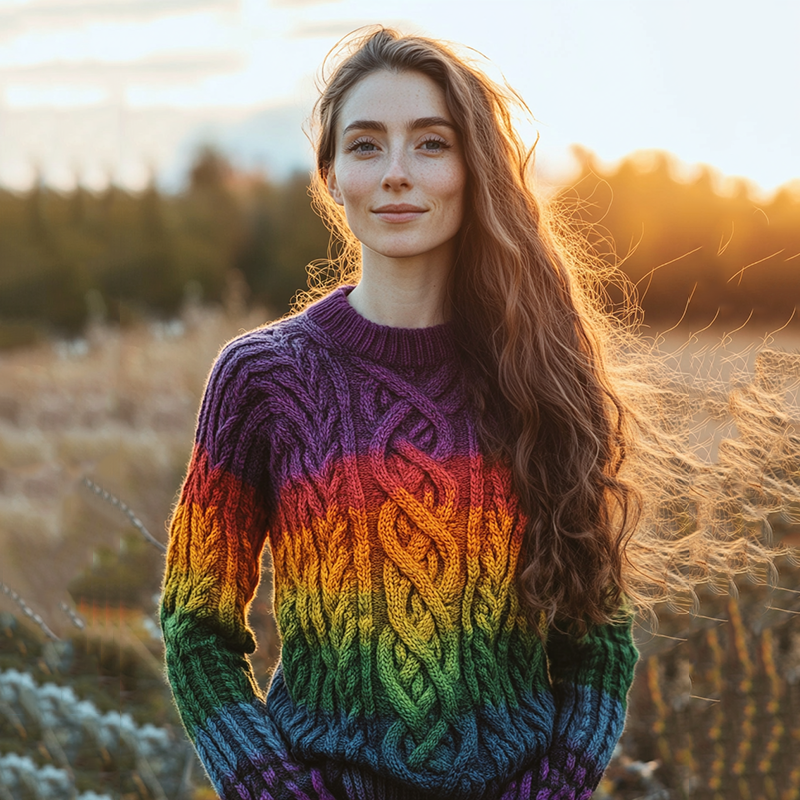 Pull au design gracieux