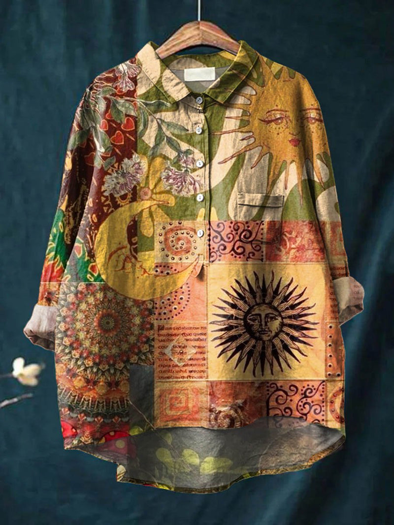 Chemise au design réfléchi