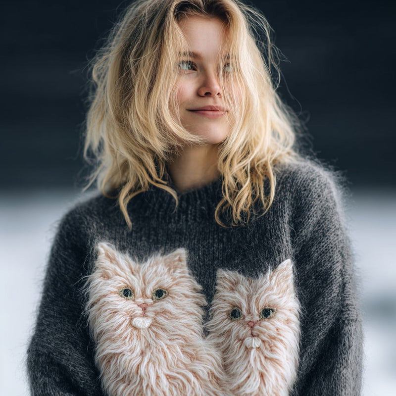 Pull vintage classique
