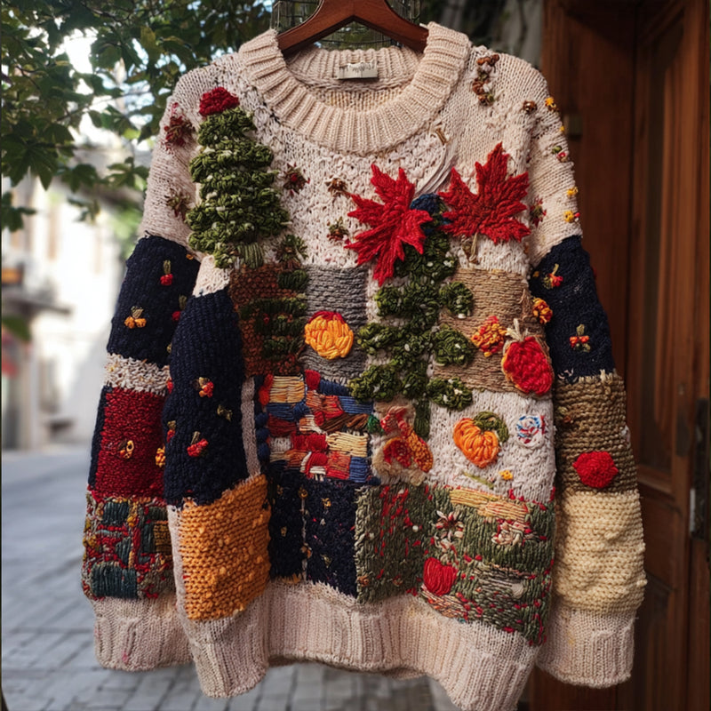 Pull au style vintage intemporel
