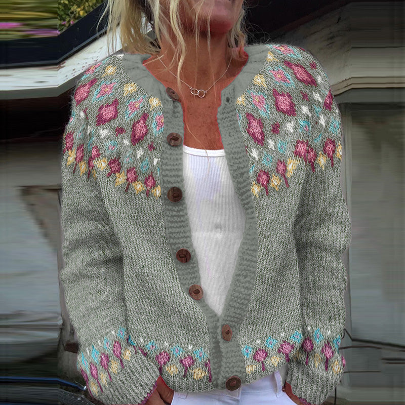 Cardigan au design réfléchi
