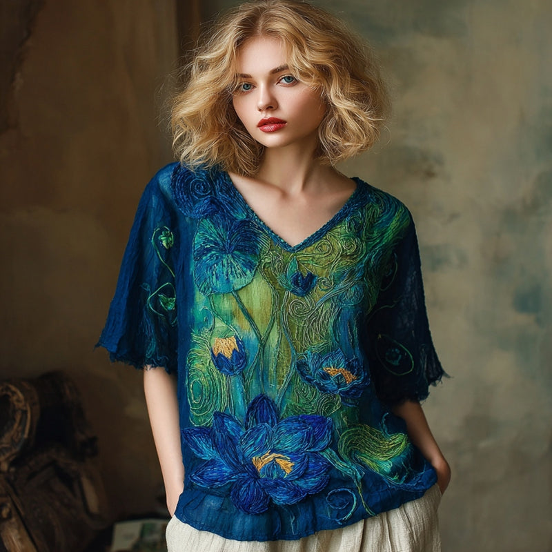 Chemise au style vintage intemporel