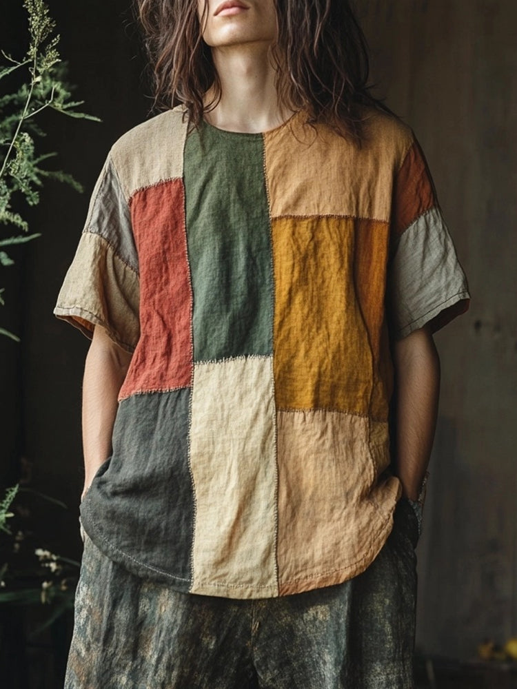 Chemise au style vintage intemporel