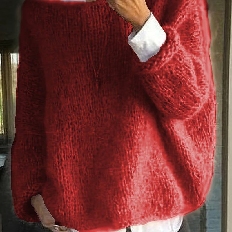 JO | Pull en tricot surdimensionné confortable