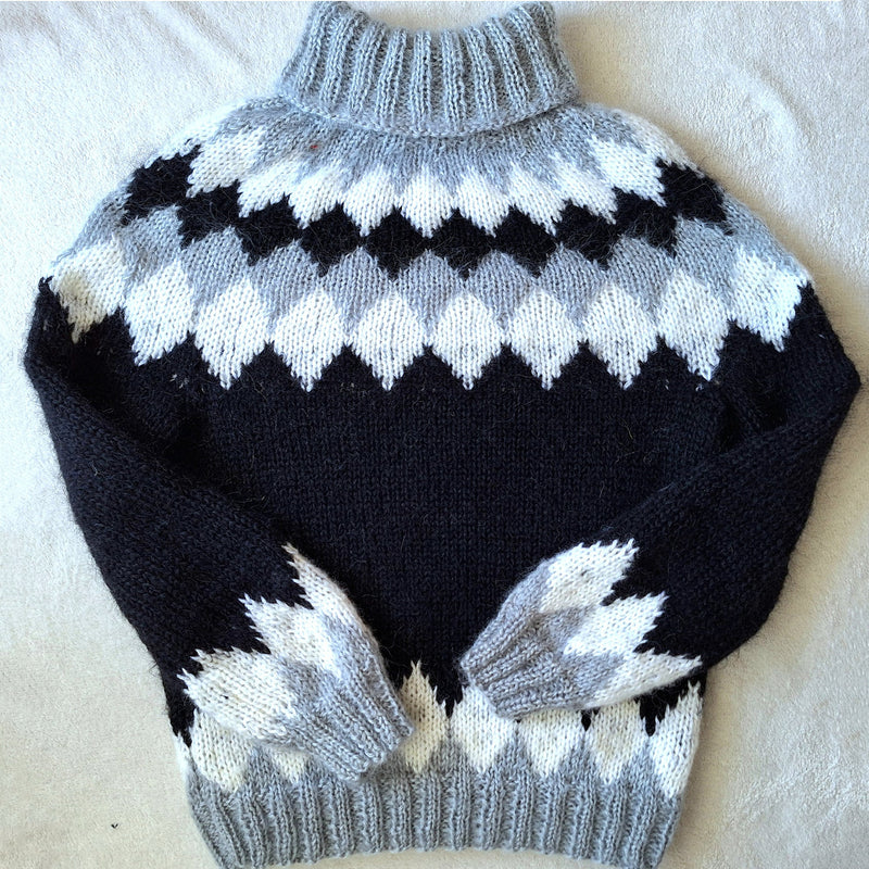 Pull au style vintage intemporel
