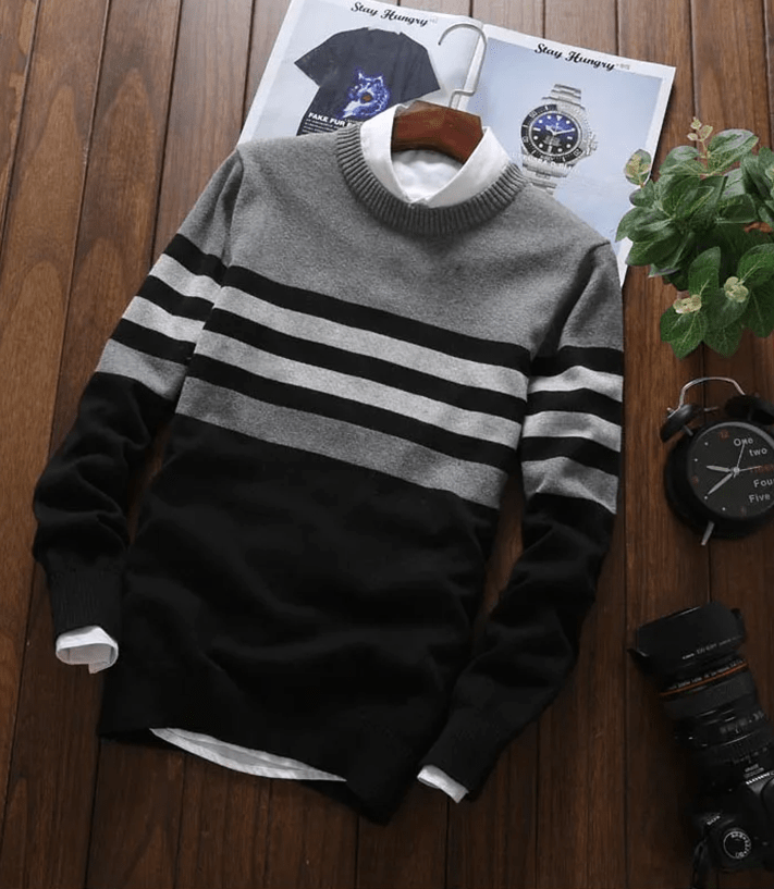 EP | Pull en laine décontracté pour homme