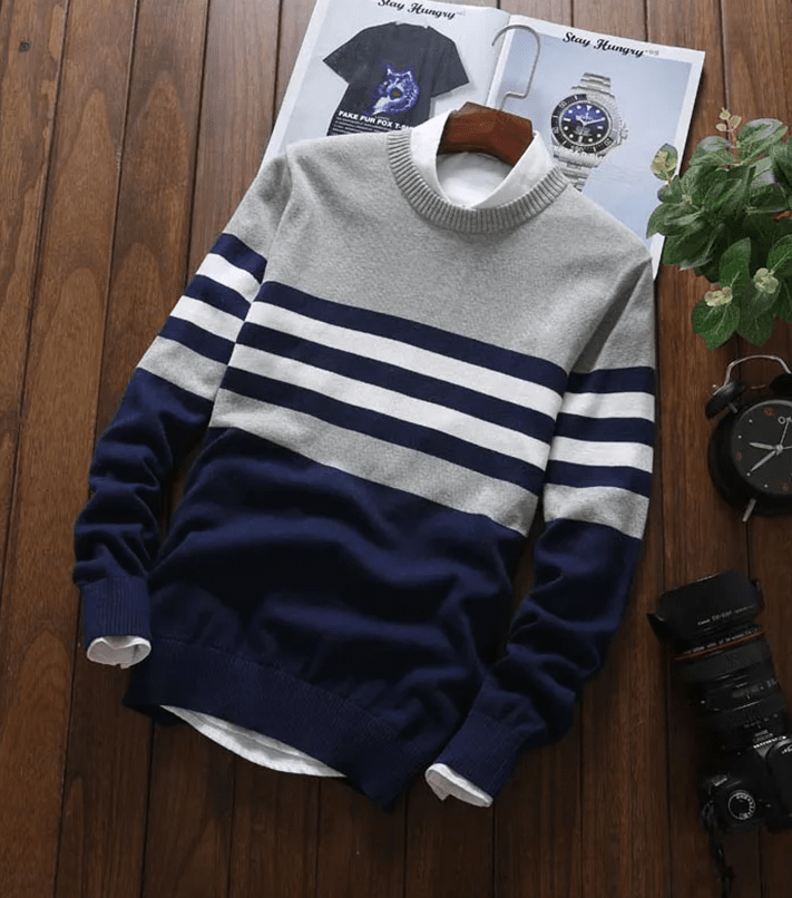EP | Pull en laine décontracté pour homme