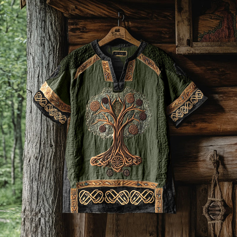 Chemise au style vintage intemporel