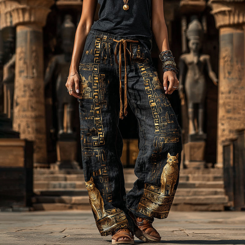 Pantalon au design réfléchi