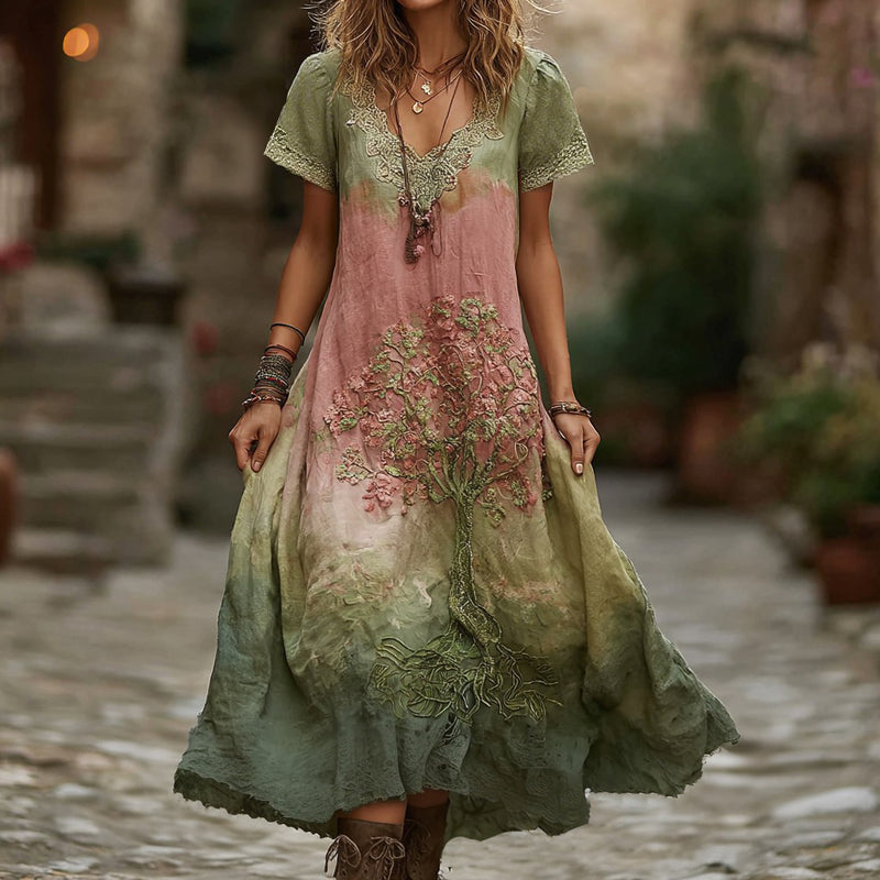 Robe magnifiquement confectionné