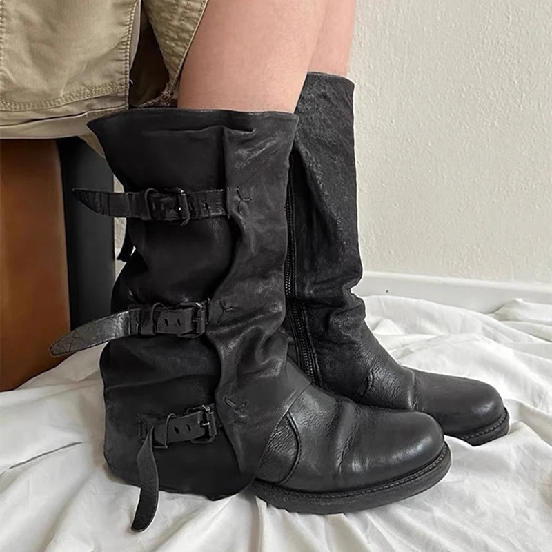 Bottes orthopédiques gracieuses pour un look moderne