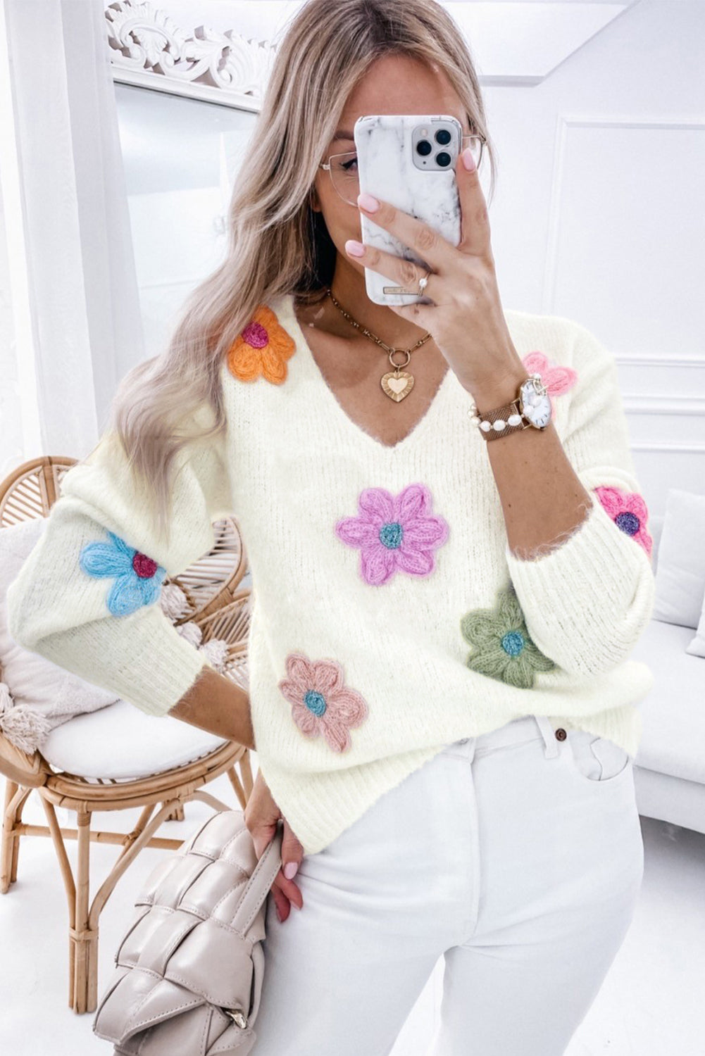 Pull au design classique