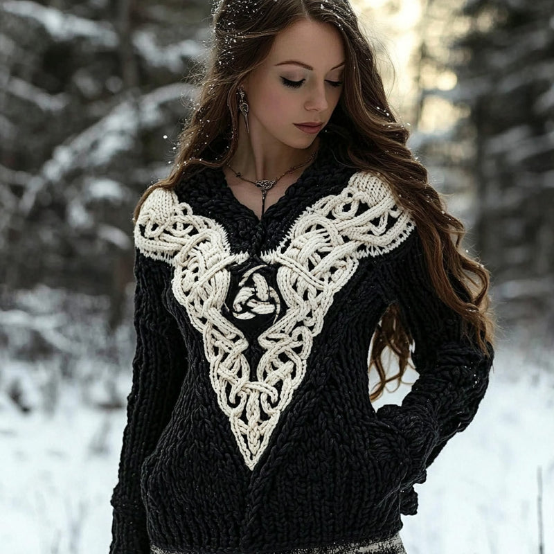 Pull vintage classique