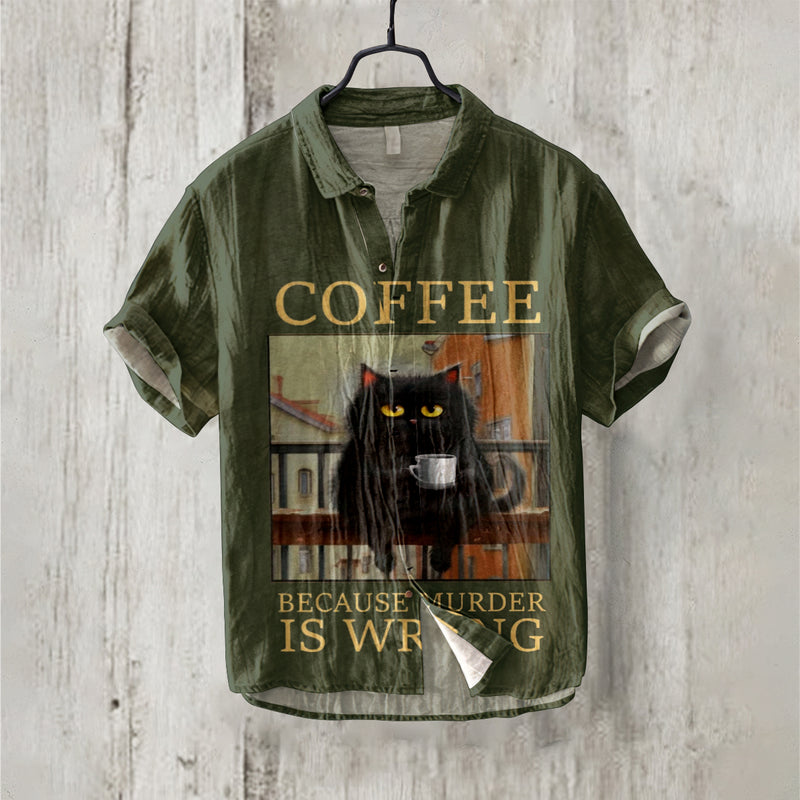 Chemise au design réfléchi