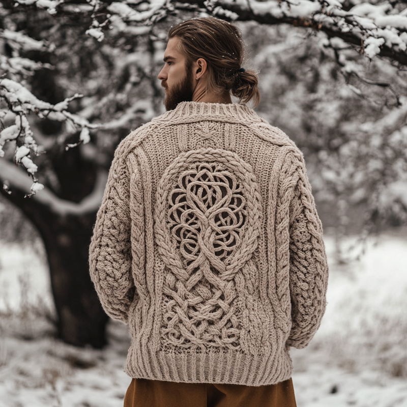 Cardigan au style vintage intemporel