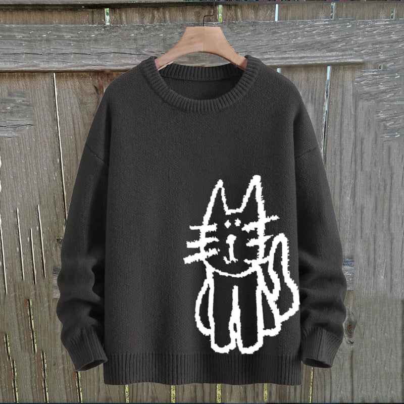 Pull vintage classique