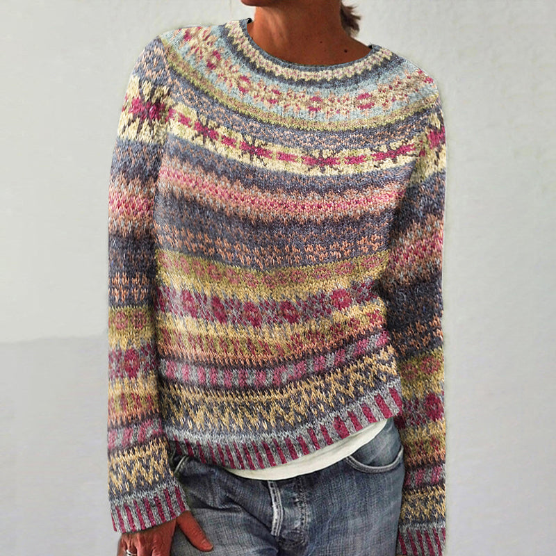 Pull d'inspiration vintage