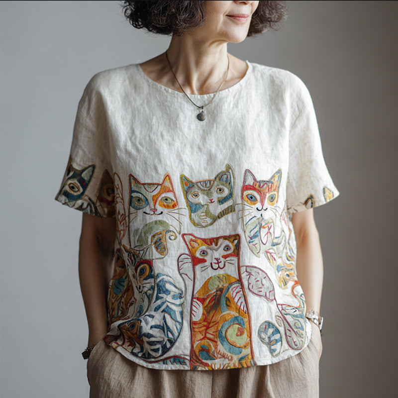Haut au style vintage intemporel