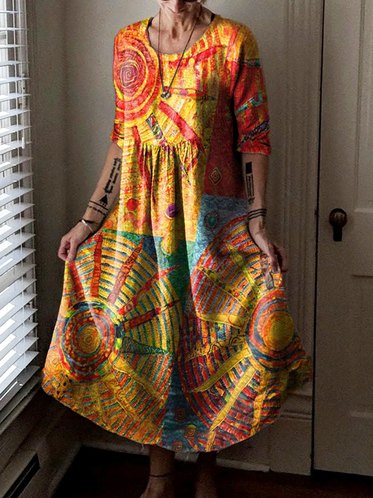 Robe au design réfléchi