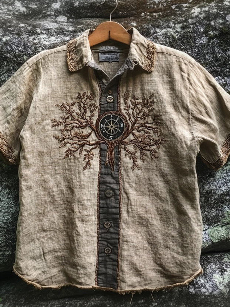 Chemise au design réfléchi