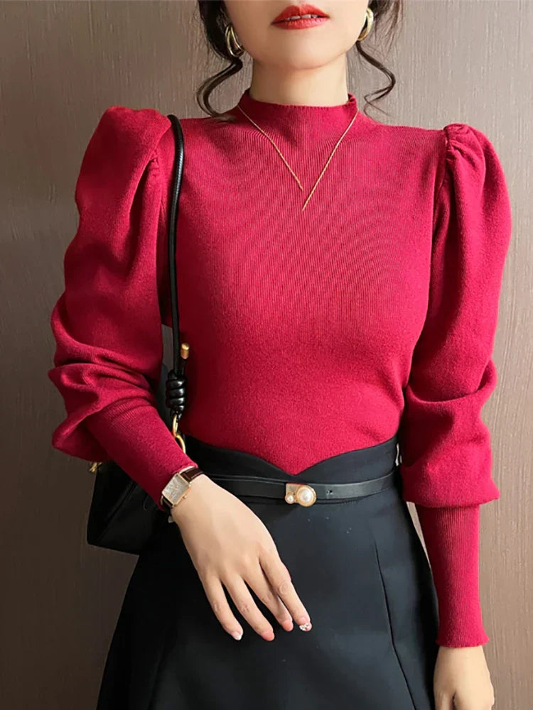 Pull au design réfléchi