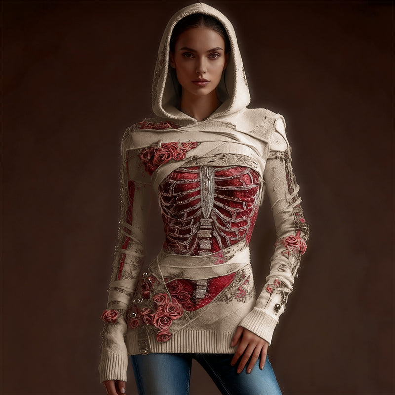 Pull au design réfléchi