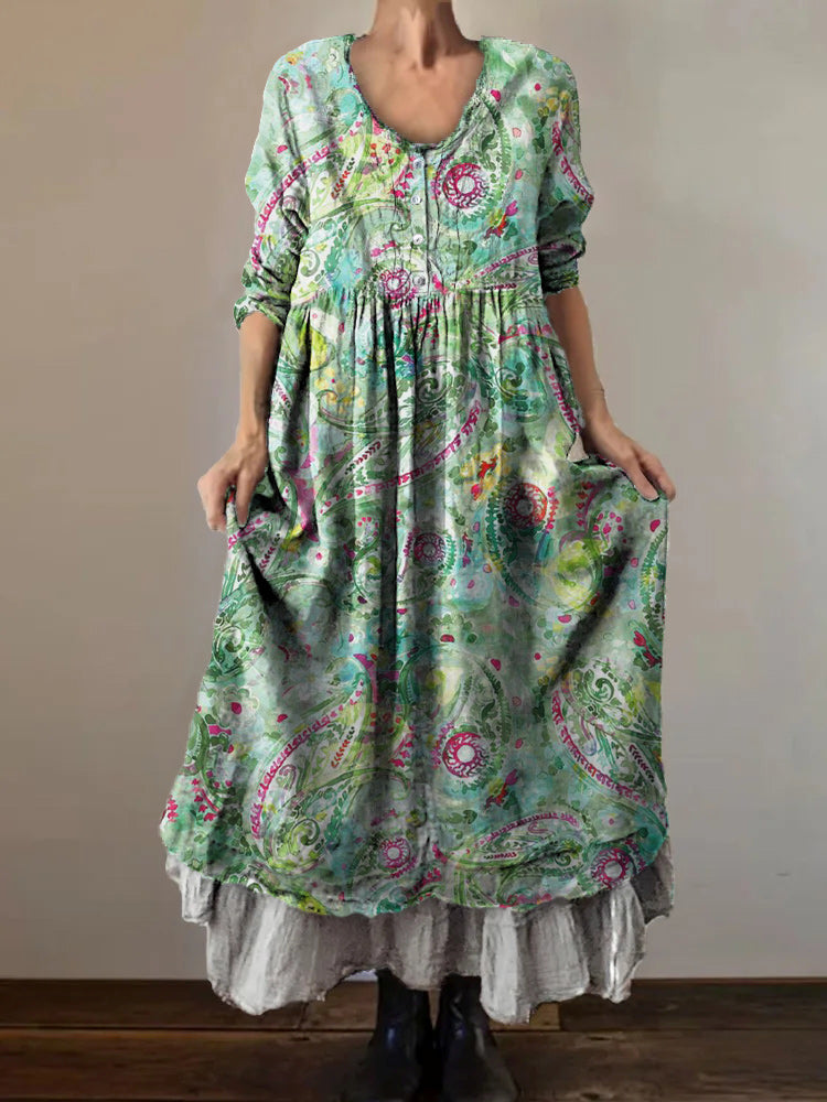 Robe au style vintage intemporel