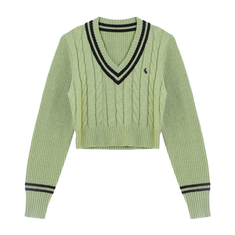 EP | Pull-over en tricot de mode coréenne