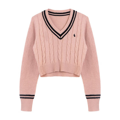 EP | Pull-over en tricot de mode coréenne