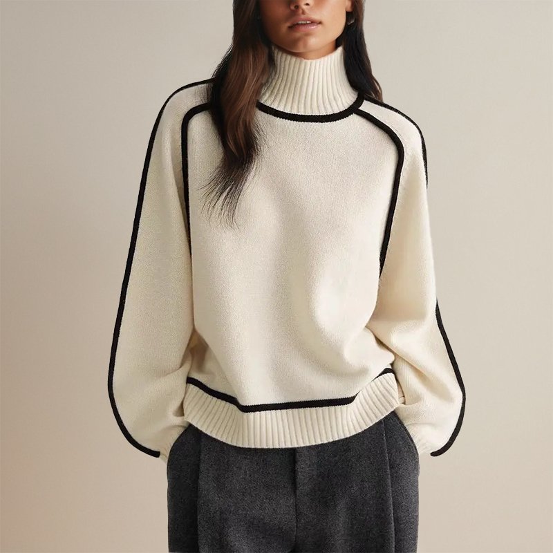 Pull au style vintage intemporel