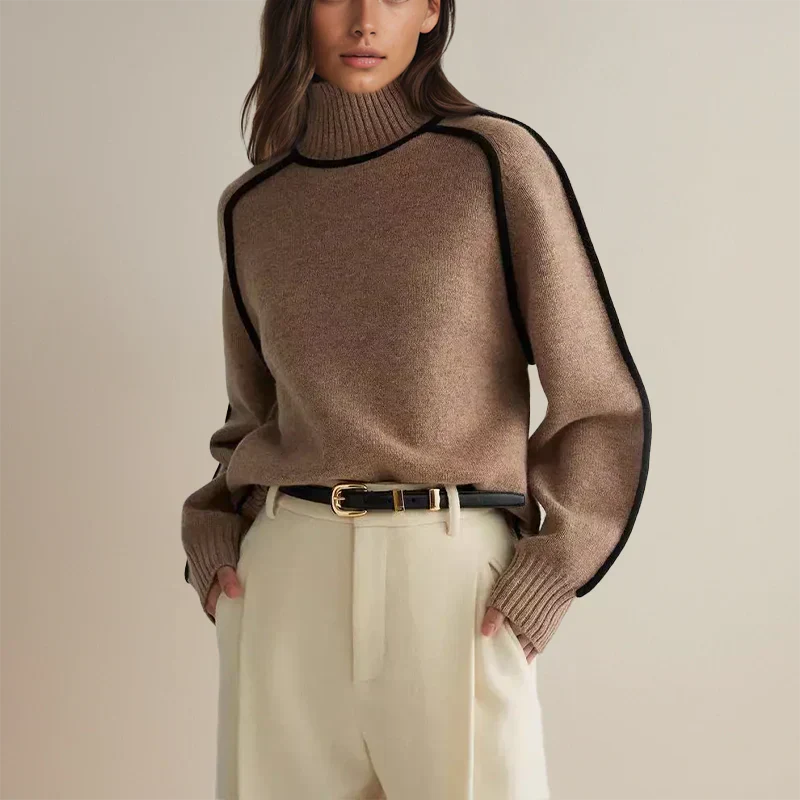 Pull au design classique