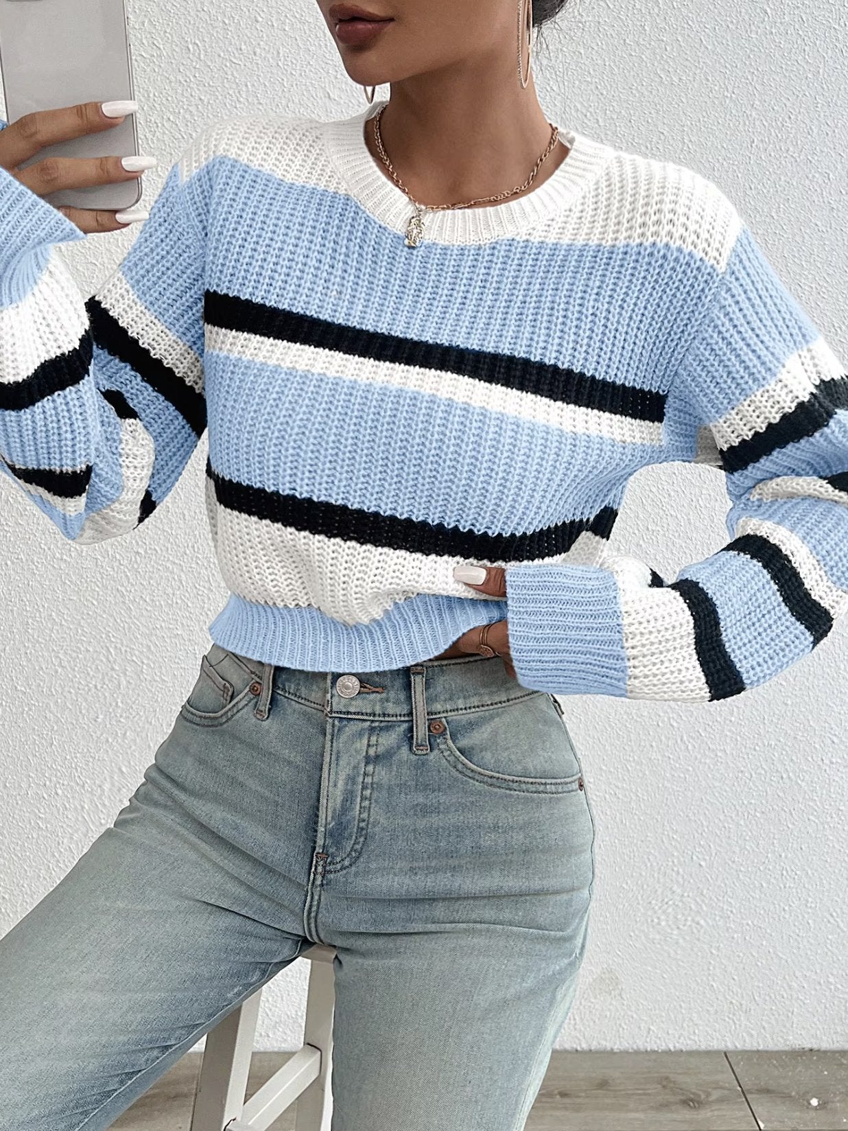Pull vintage classique