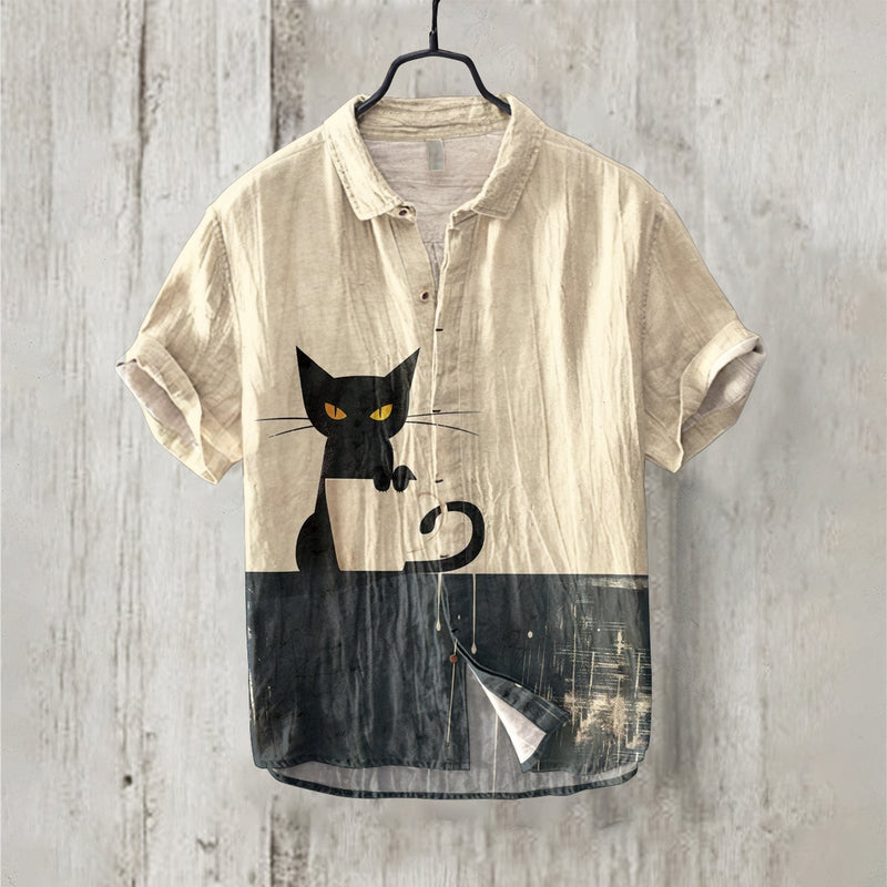 Chemise au style vintage intemporel