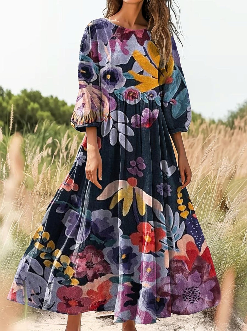Robe au style vintage intemporel