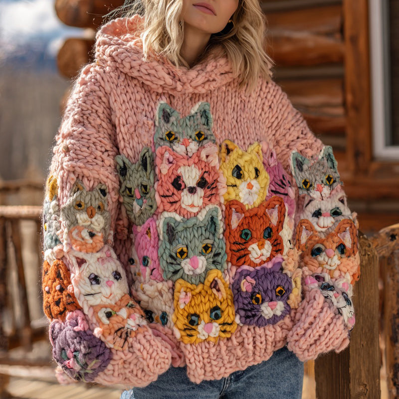 Pull au design réfléchi