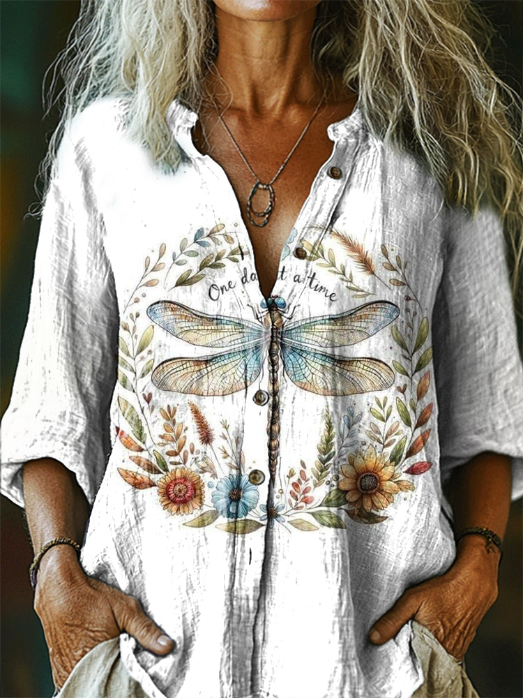 Chemise au design réfléchi