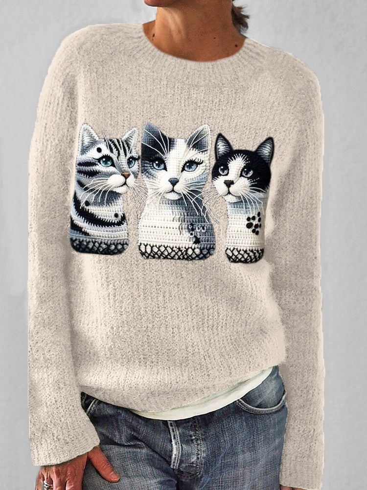 Pull au style vintage intemporel