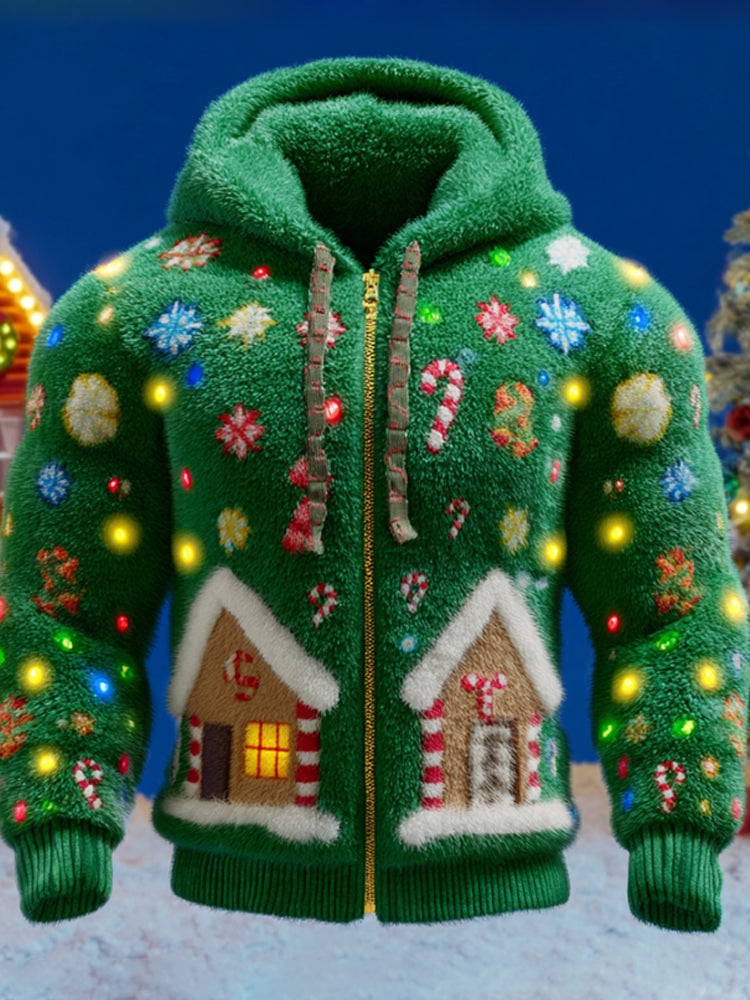 Pull au design réfléchi