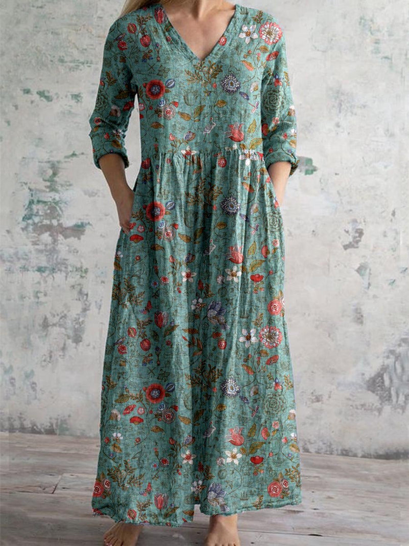 Robe au style vintage intemporel
