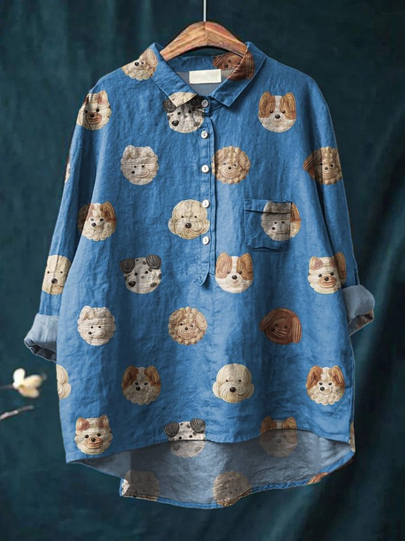 Chemise au style vintage intemporel