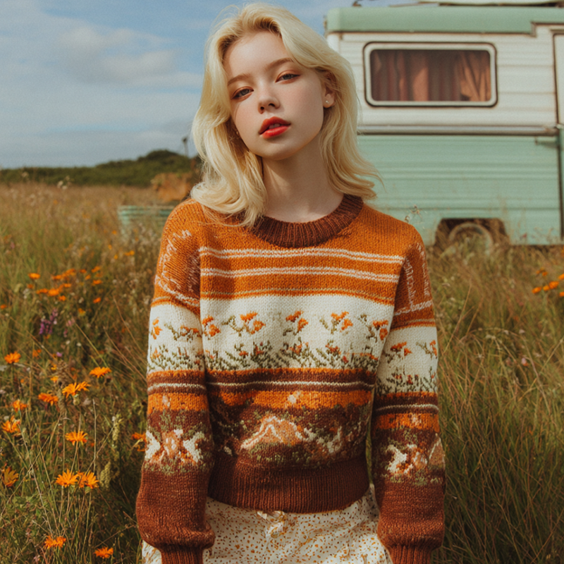 Pull au design classique